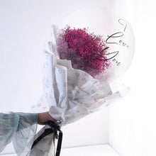Load image into Gallery viewer, Blooming love in customizable balloon
