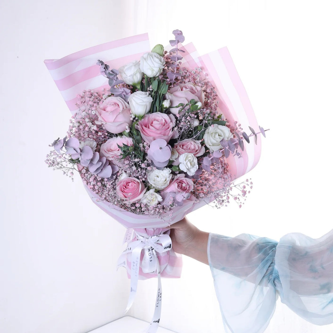 Pastel Love Hand Bouquet