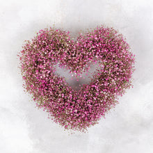 Load image into Gallery viewer, Baby&#39;s Breath Heart Arrangement
