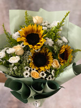 Load image into Gallery viewer, Sunny Sage Hand Bouquet
