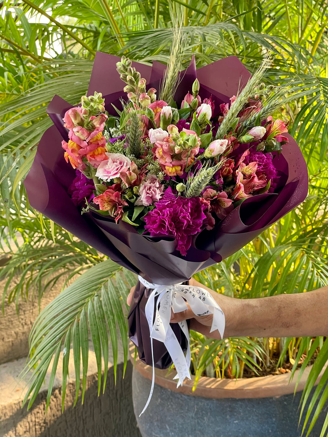 Exotic Surprise Hand Bouquet